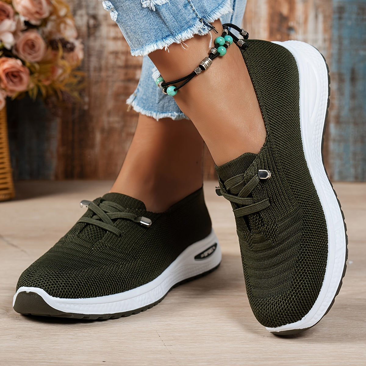 Tilda | Breathable Stretch-Knit Comfort Shoes