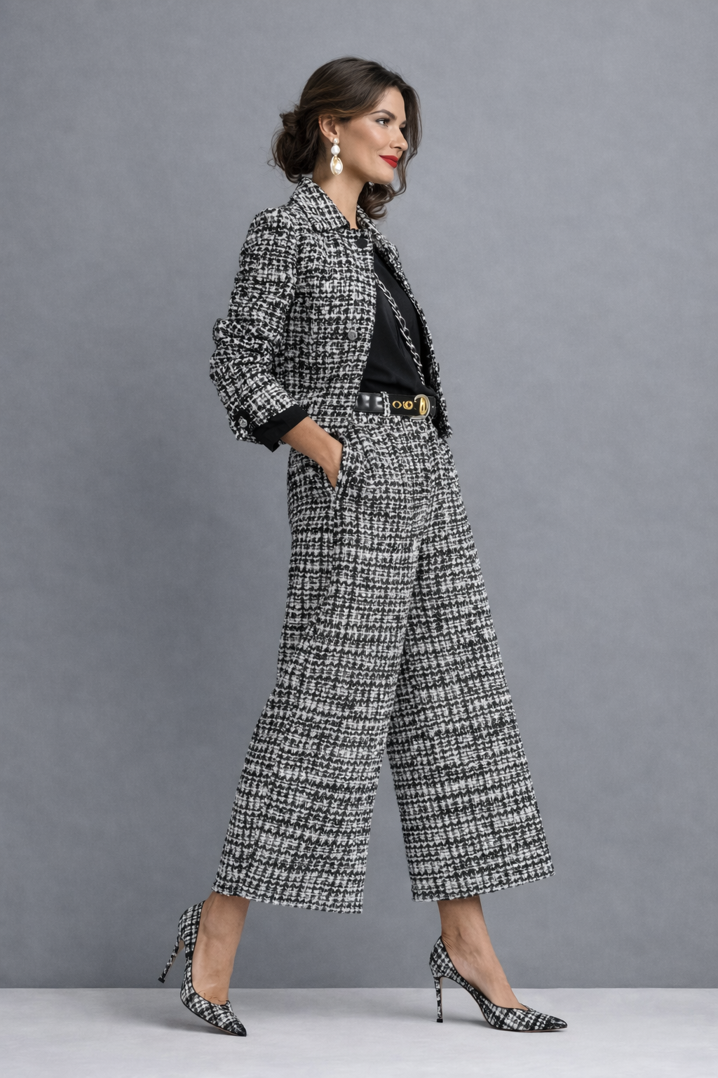 Lottie | Chic Blouse & Trouser Two-Piece Set