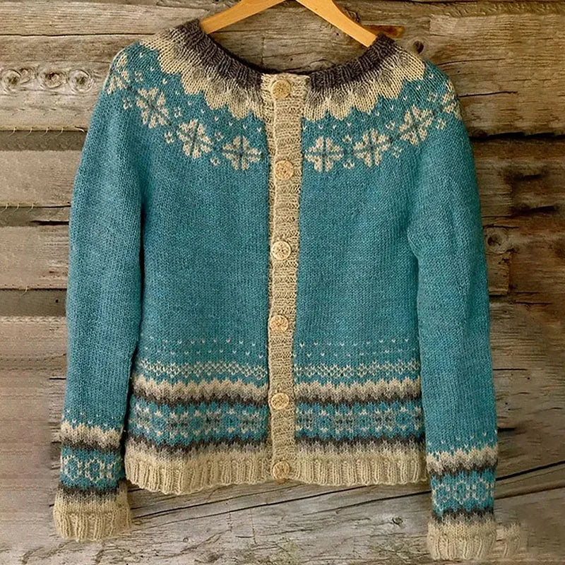 Alison | Vintage Icelandic Cardigan