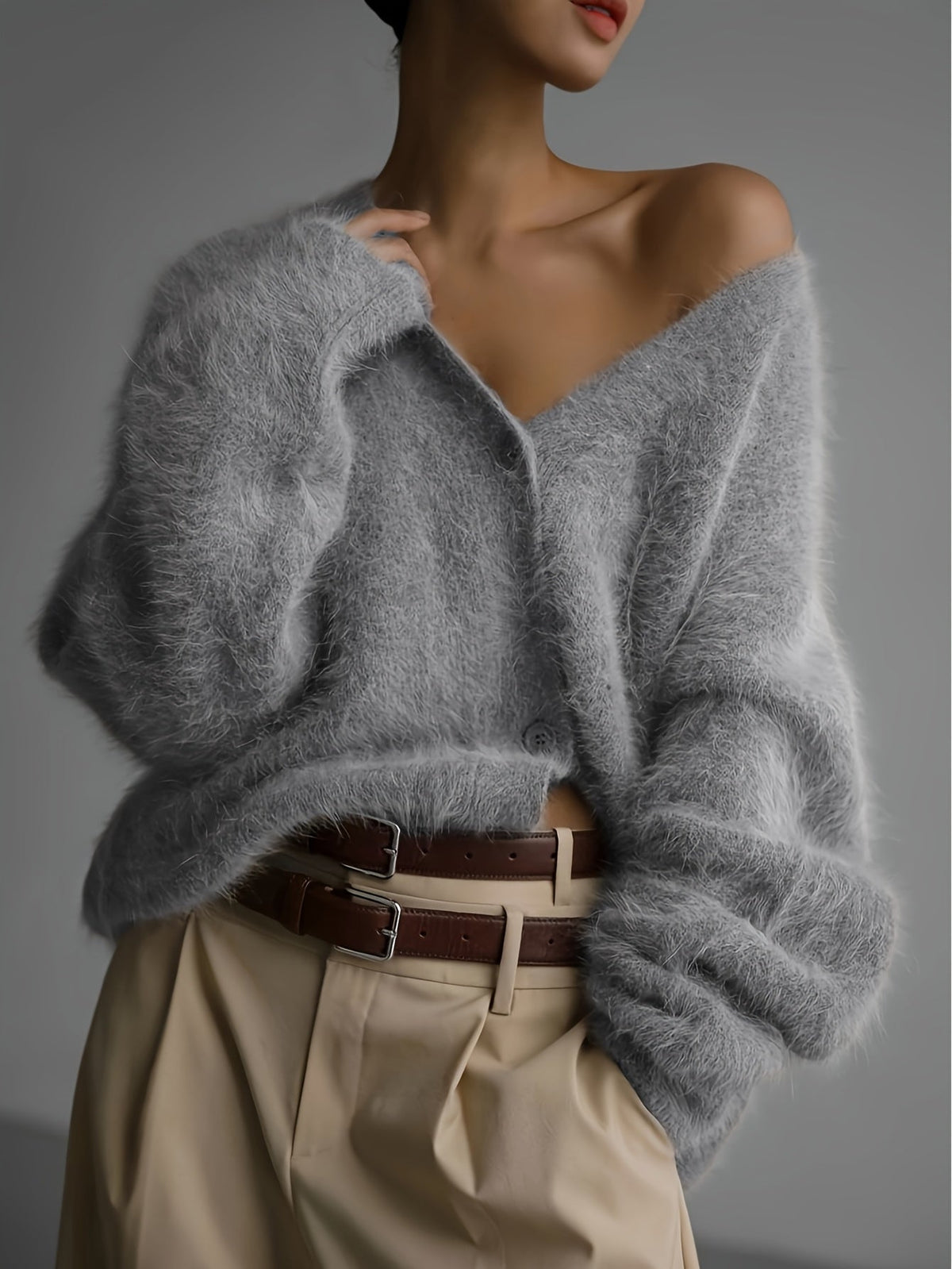 Ella | V-Neck Cardigan
