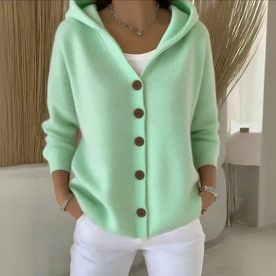 Millie | Hooded Knit Cardigan