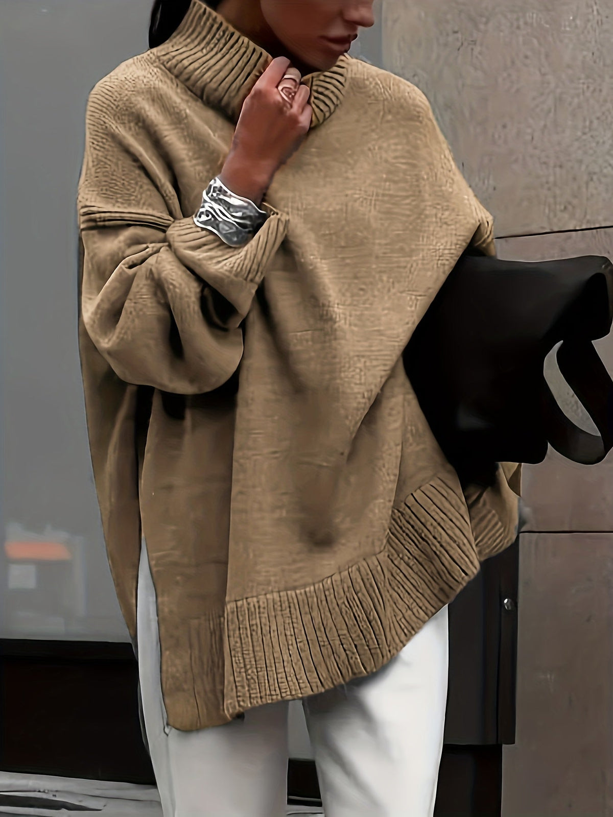 Daisy | Plus Size Turtleneck Sweater