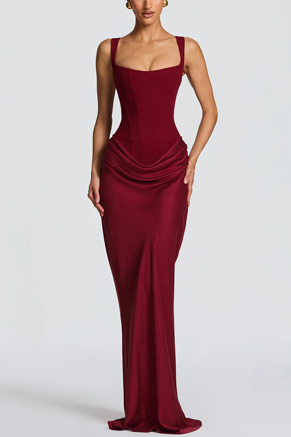 Camilla | Maxi Dress with Square Neckline