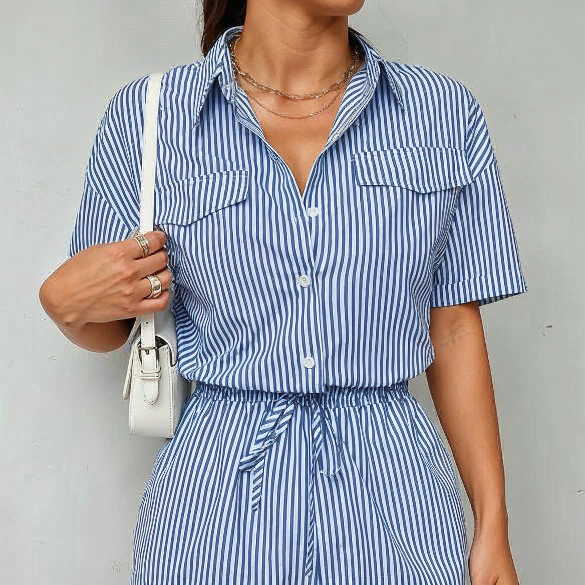 Beatrice | Cinched Waist Romper