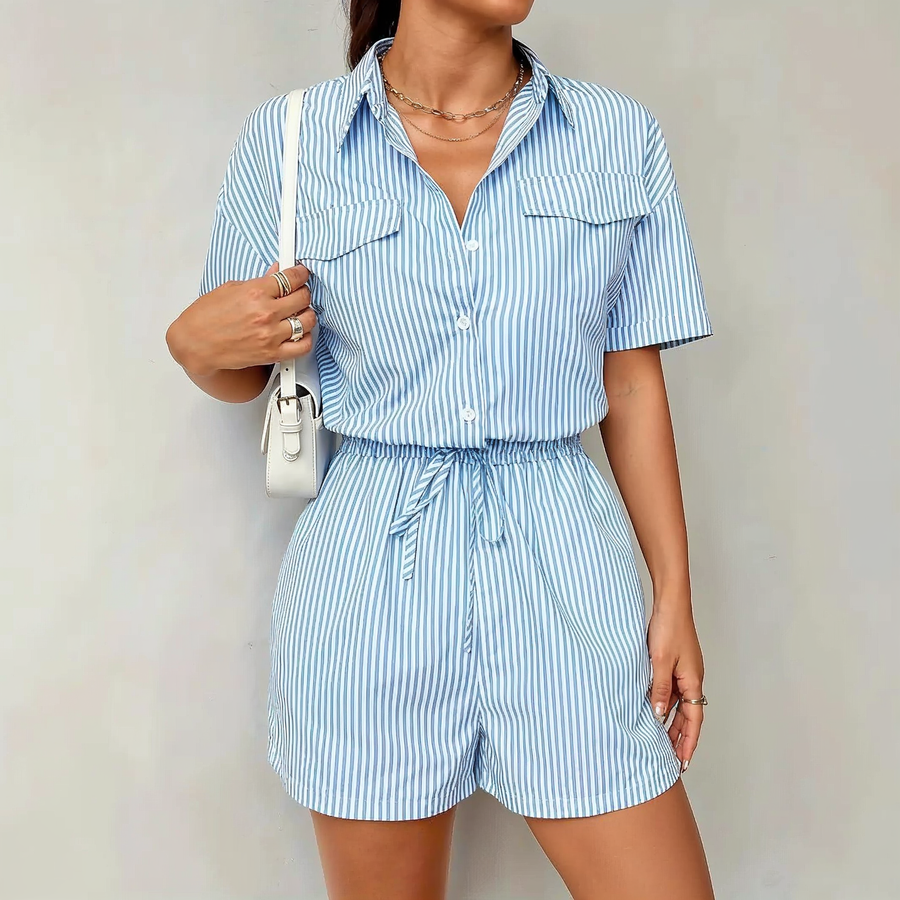 Beatrice | Cinched Waist Romper