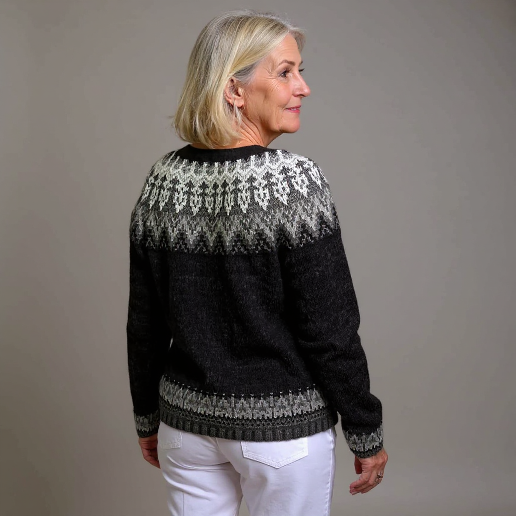 Nerys | Vintage Icelandic Cardigan