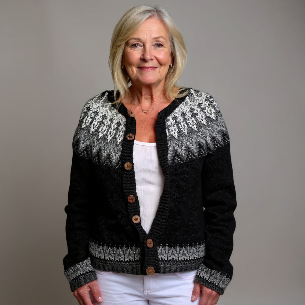 Nerys | Vintage Icelandic Cardigan