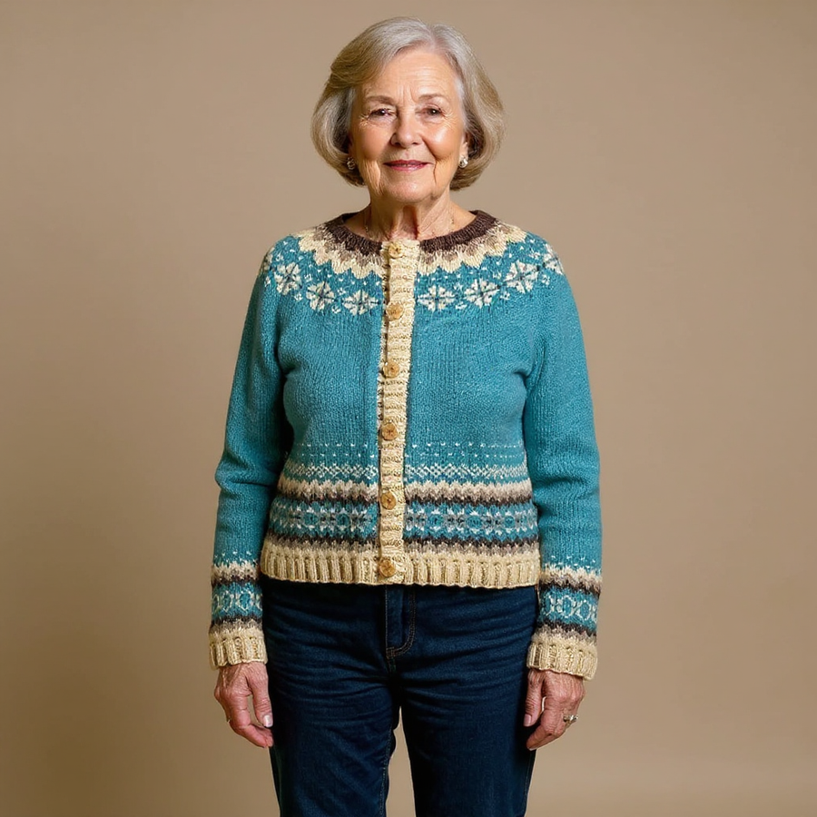 Alison | Vintage Icelandic Cardigan