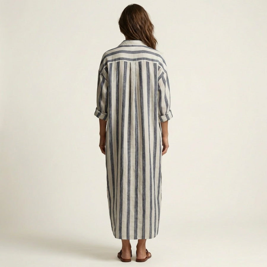 Lucy | Striped Maxi Dress