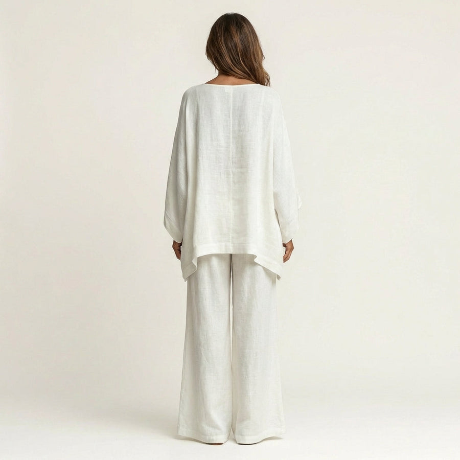 Constance | Linen-Blend Two-Piece Set
