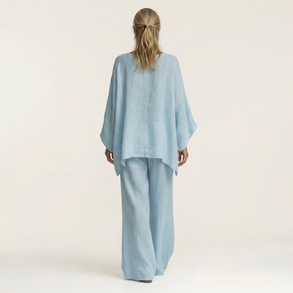 Constance | Linen-Blend Two-Piece Set