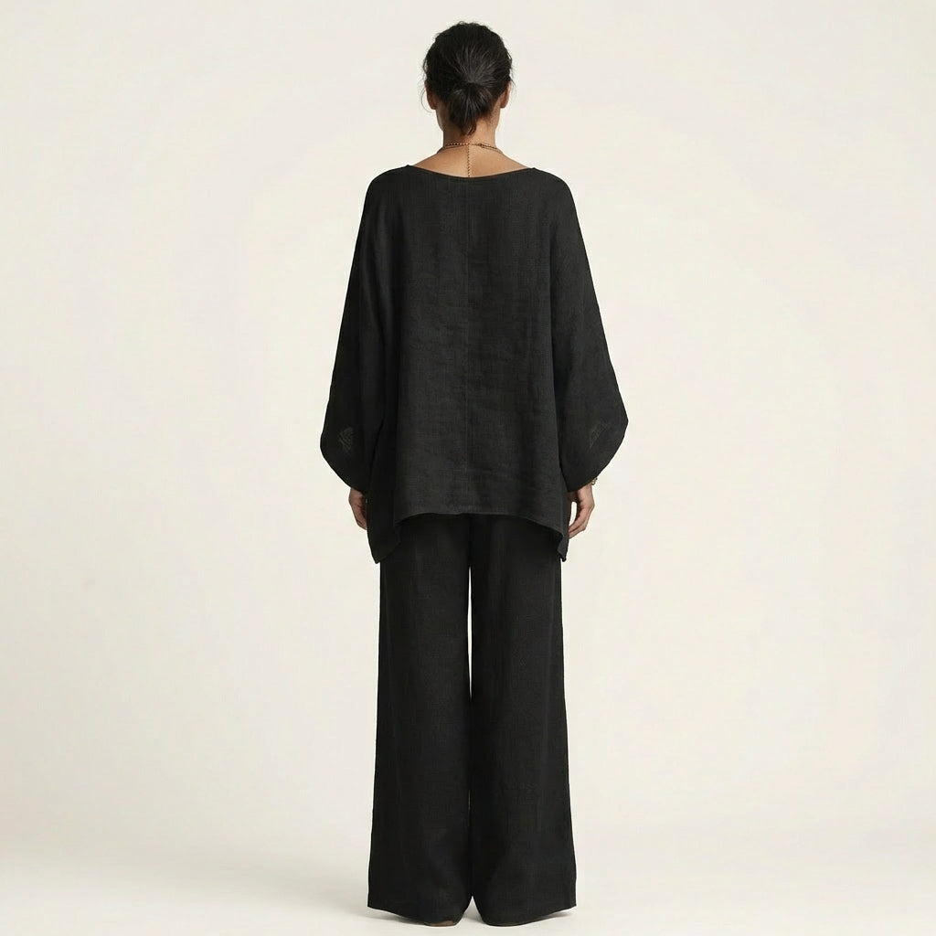Constance | Linen-Blend Two-Piece Set