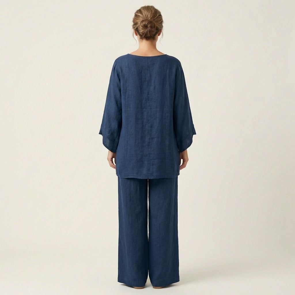 Constance | Linen-Blend Two-Piece Set
