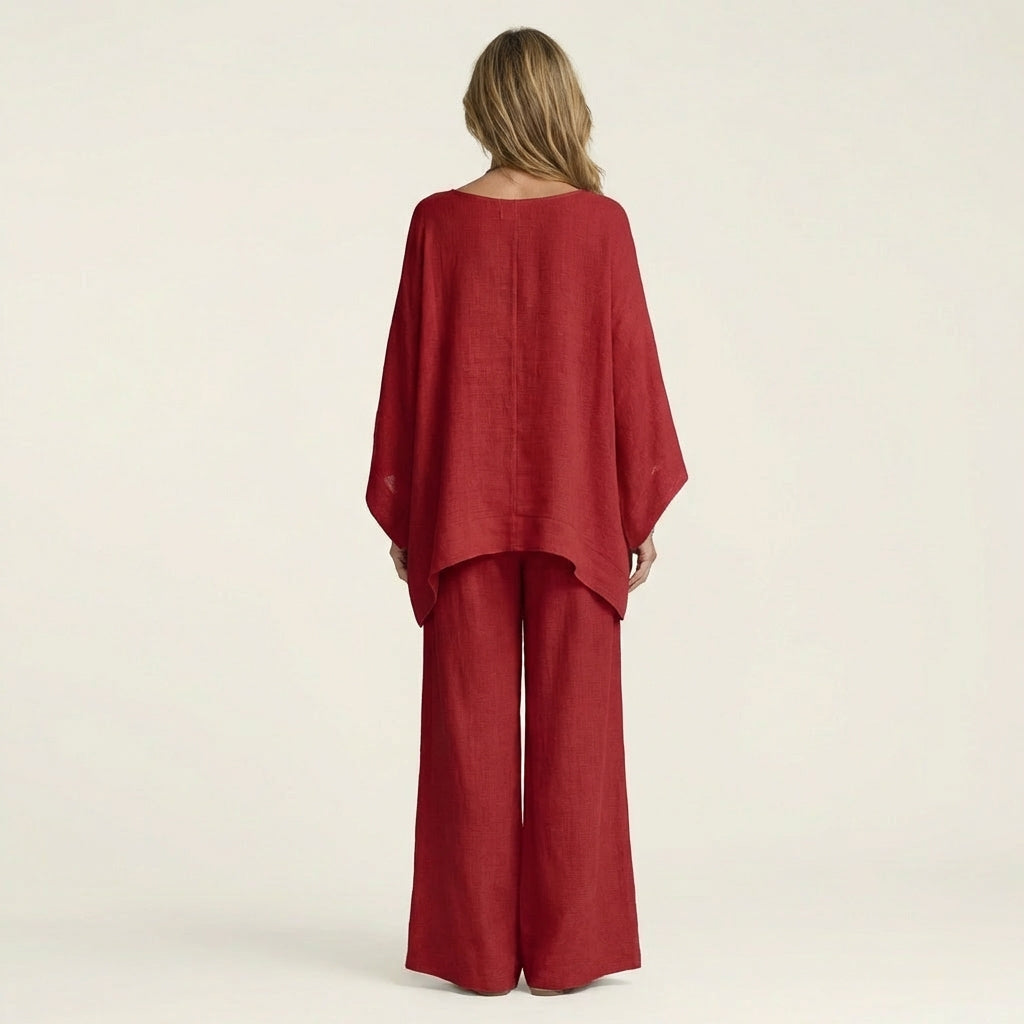 Constance | Linen-Blend Two-Piece Set
