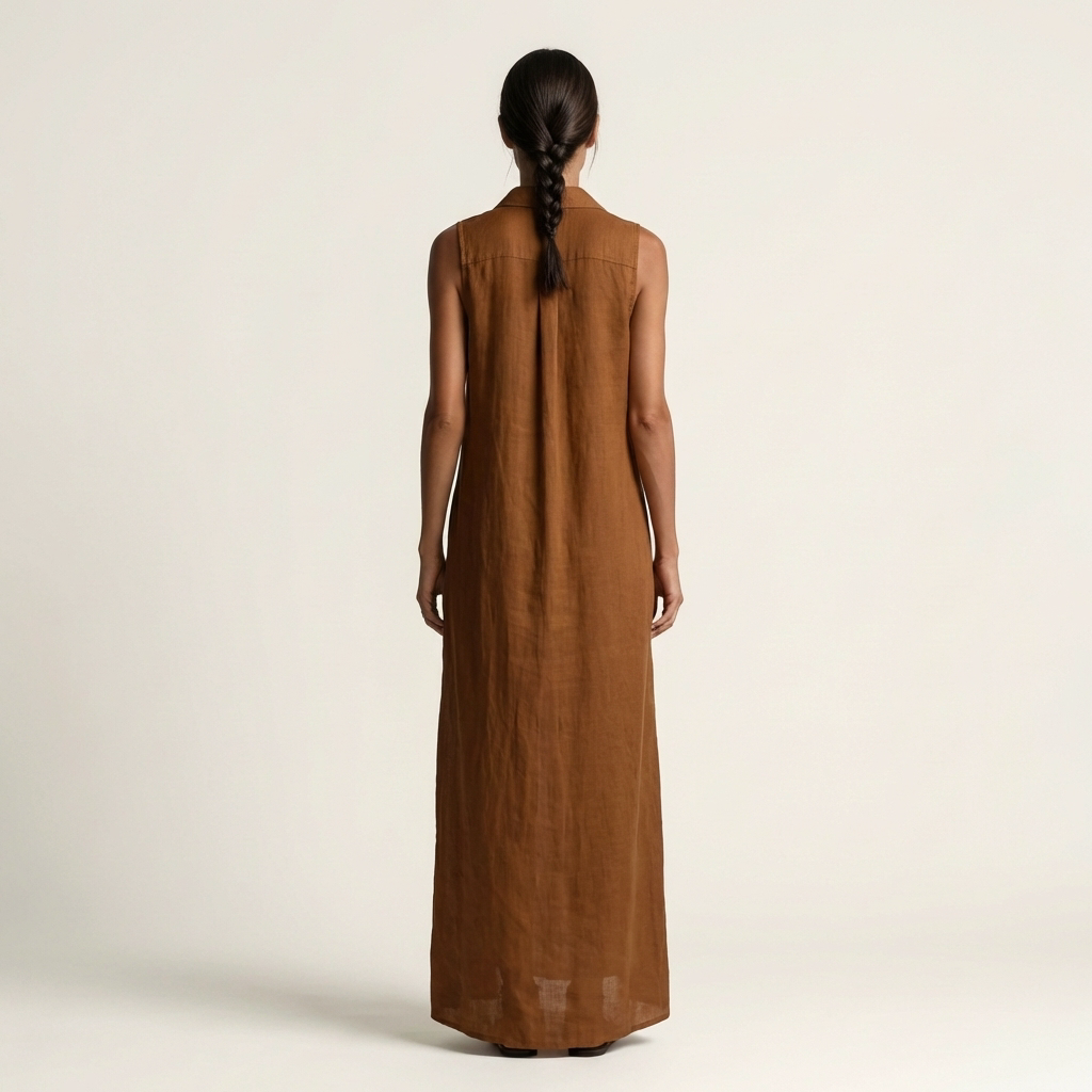 Claudia | Hooded Button-Front Maxi Dress