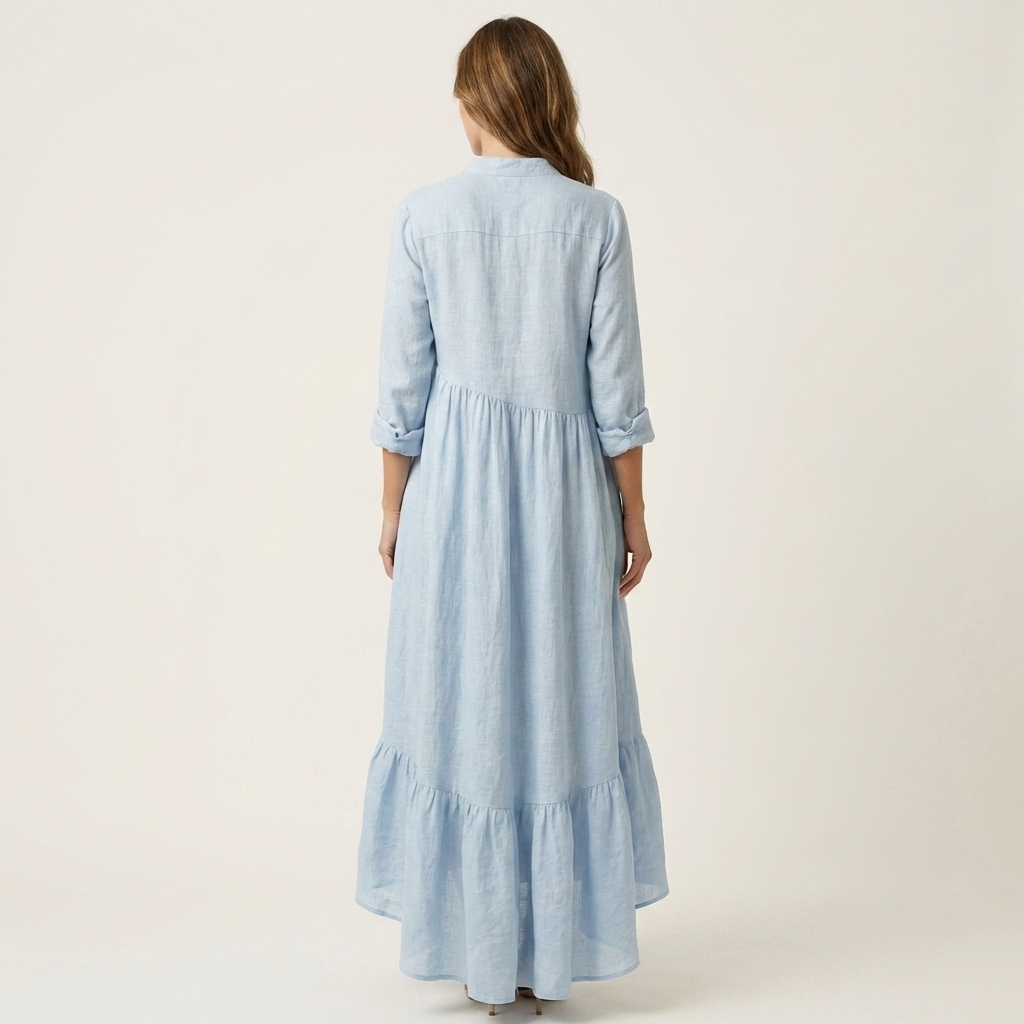 Verity | Ruffle Hem Maxi Dress