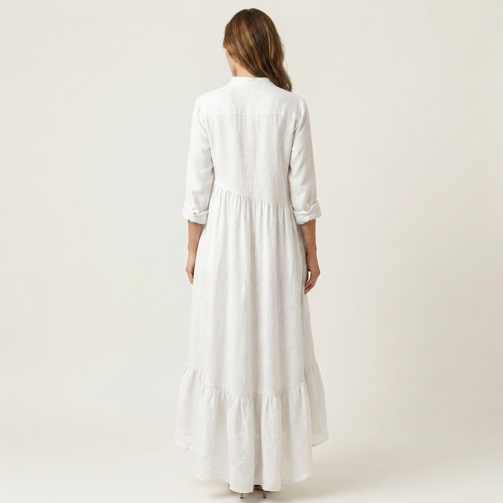 Verity | Ruffle Hem Maxi Dress
