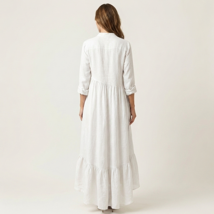 Verity | Ruffle Hem Maxi Dress