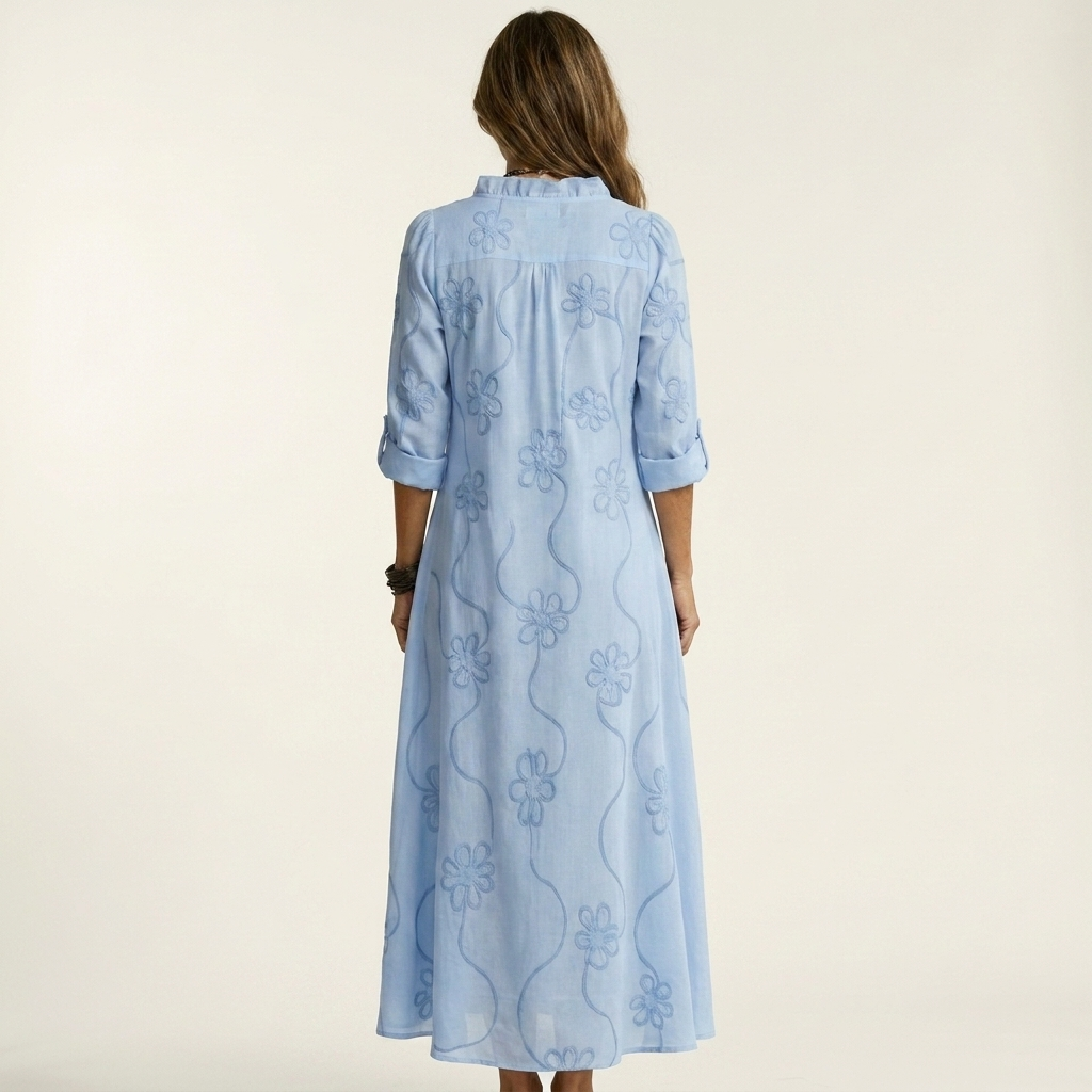 Lavinia | Embroidered Maxi Dress