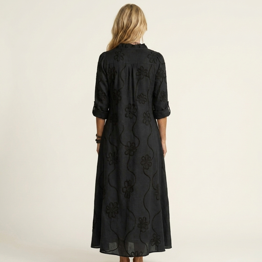Lavinia | Embroidered Maxi Dress
