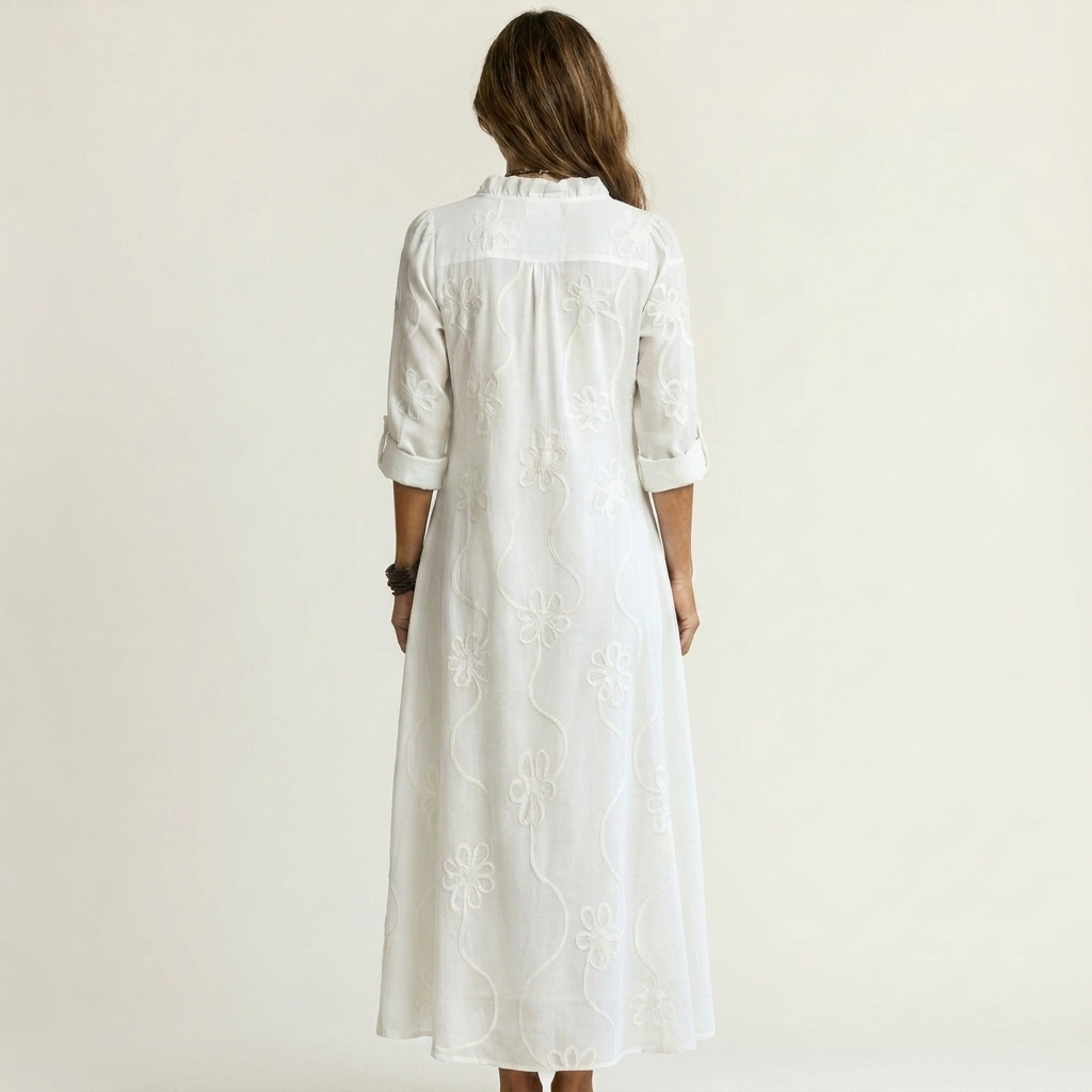 Lavinia | Embroidered Maxi Dress