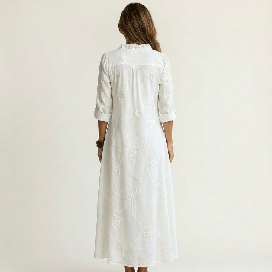 Lavinia | Embroidered Maxi Dress