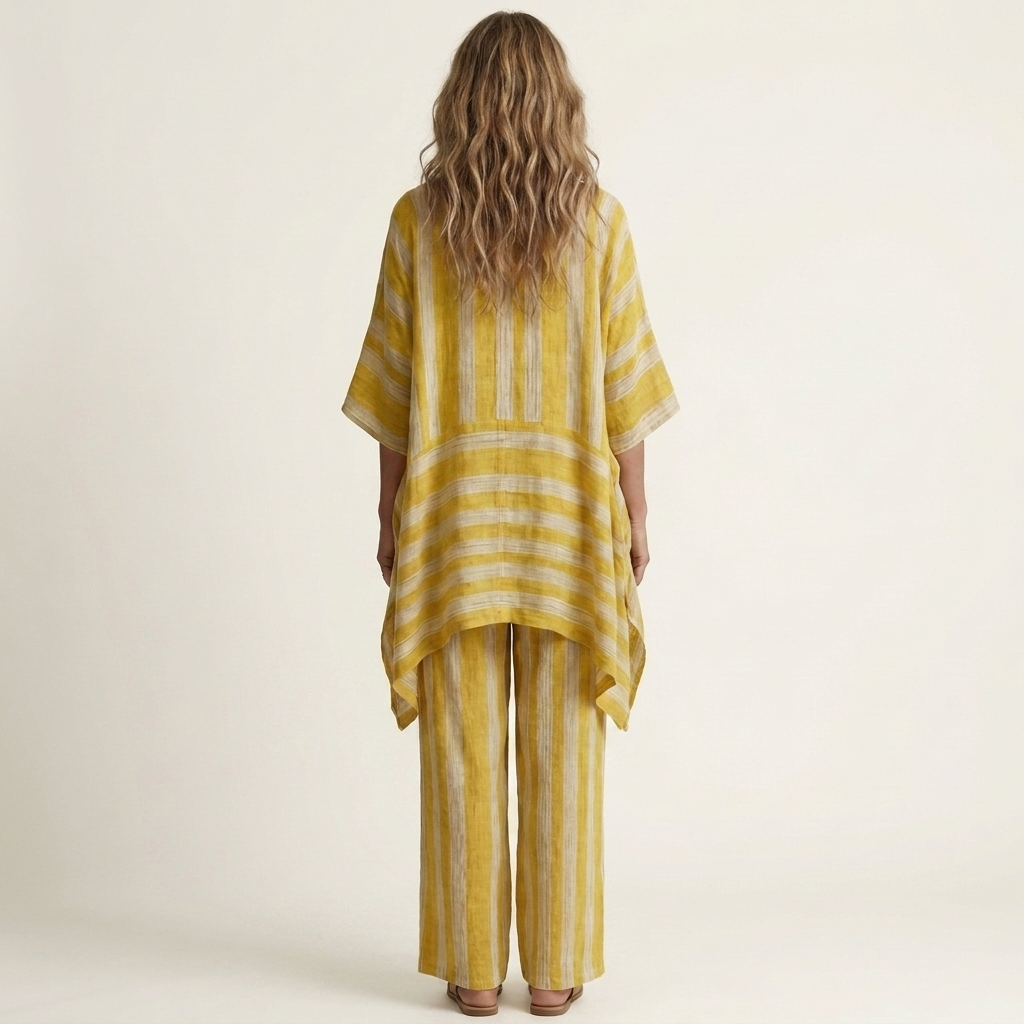Tabitha | Two-Piece Striped Set