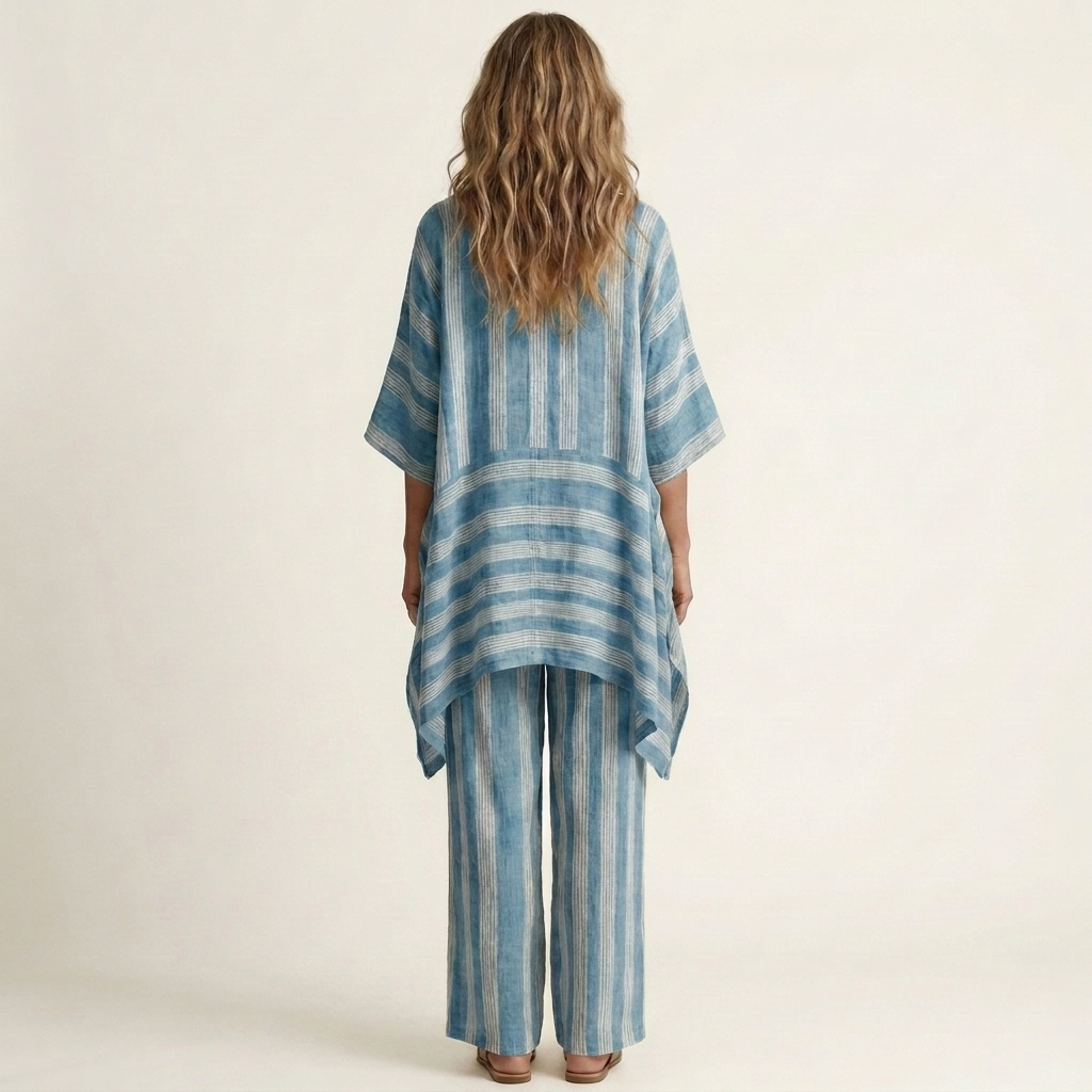 Tabitha | Two-Piece Striped Set