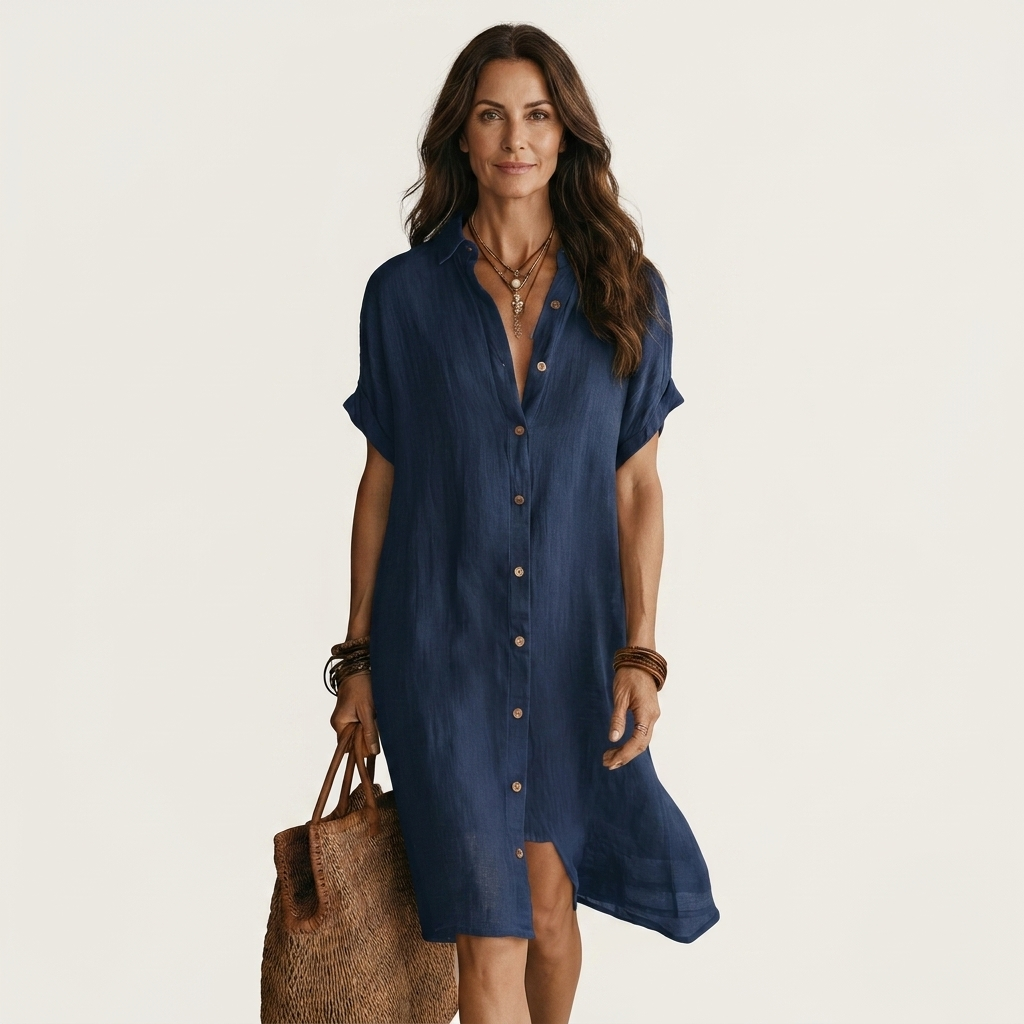 Dorothea | Midi Shirt Dress