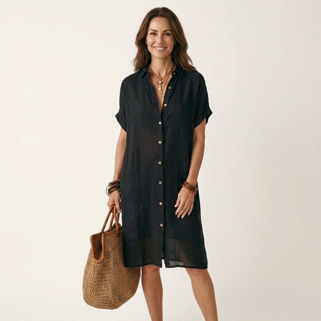 Dorothea | Midi Shirt Dress