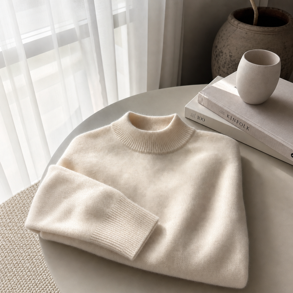 Harriet | Stand-Collar Comfort Sweater