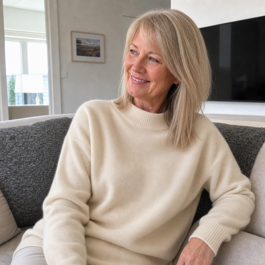 Bernice | Soft Stand-Collar Sweater