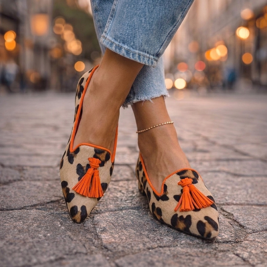 Cressida | Pointed Slip-On Flats