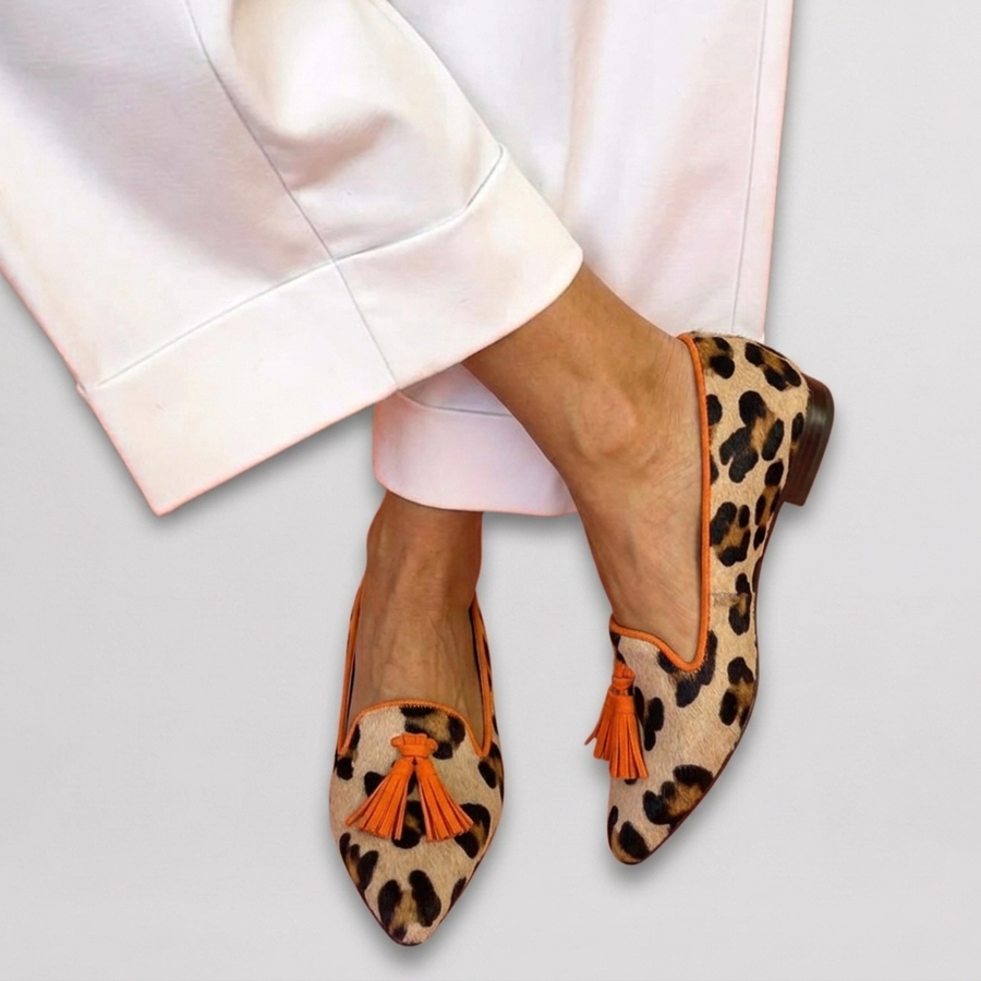 Cressida | Pointed Slip-On Flats
