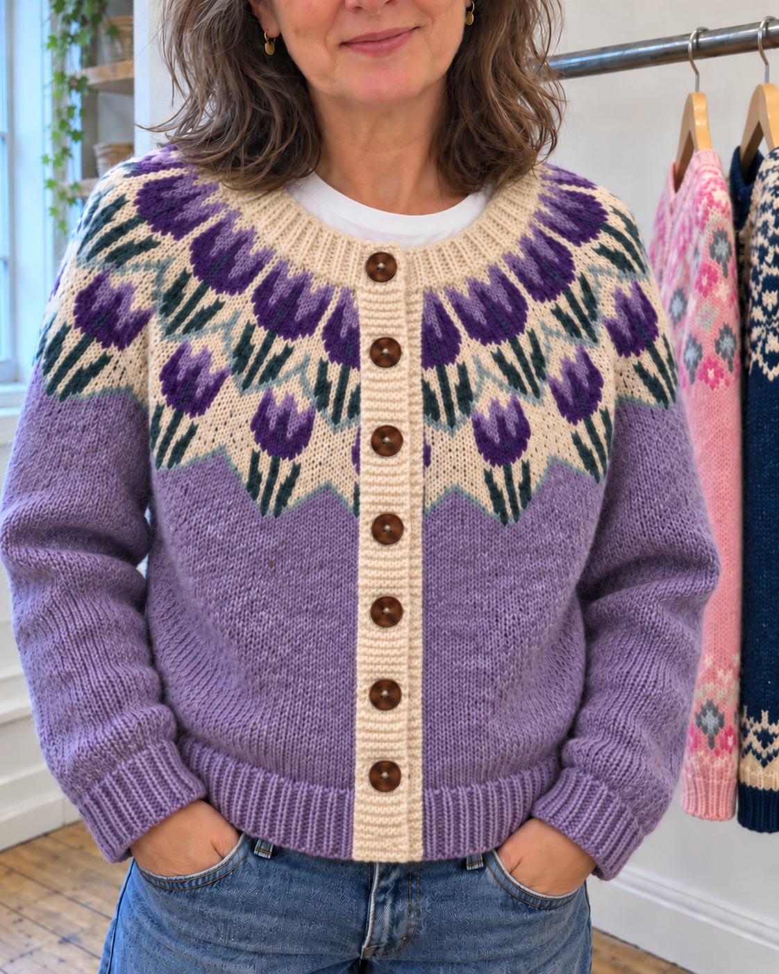 Josephine | Cozy Vintage Cardigan