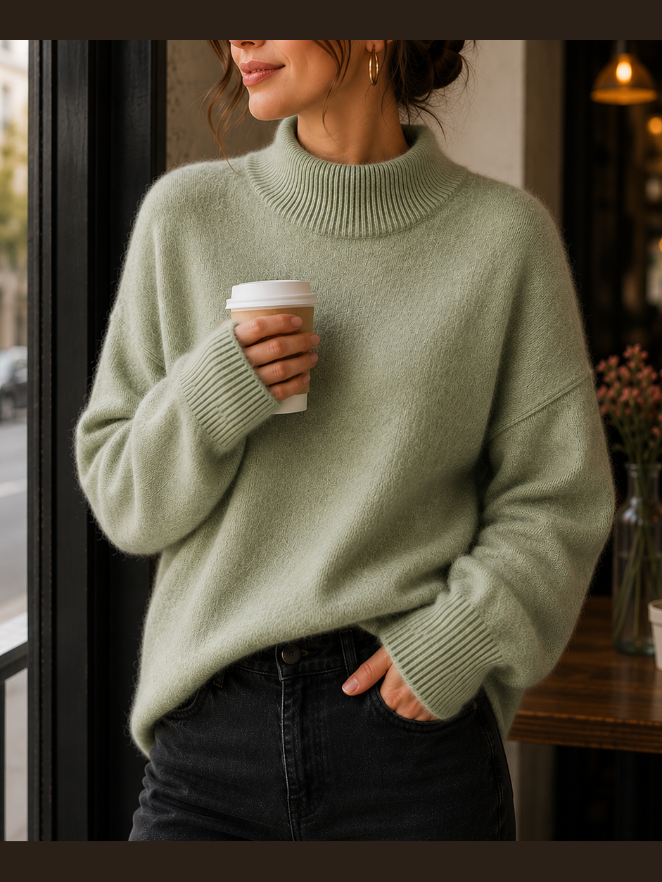 Juniper | Oversized Turtleneck Sweater