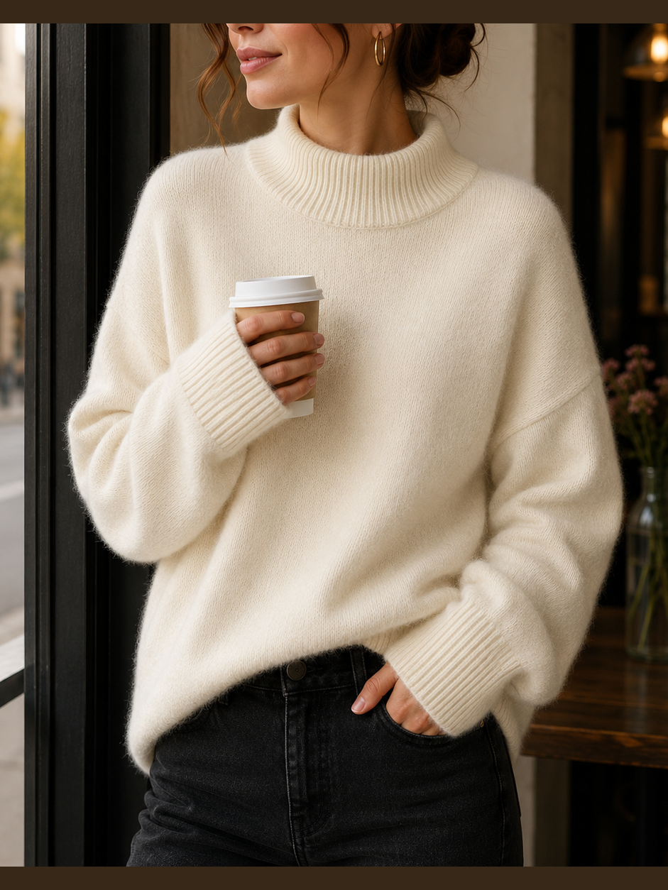 Juniper | Oversized Turtleneck Sweater