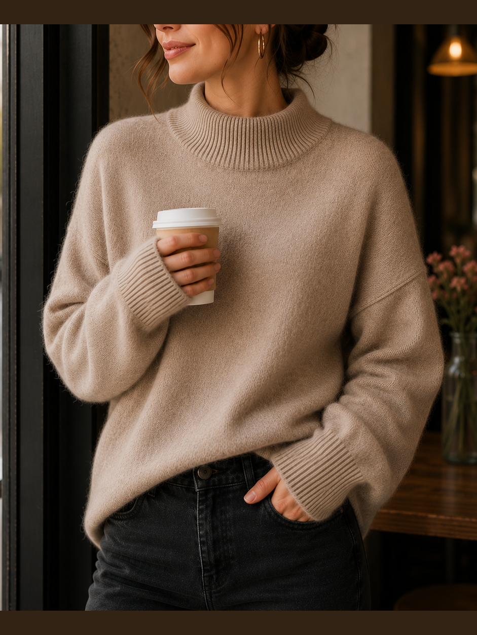 Juniper | Oversized Turtleneck Sweater