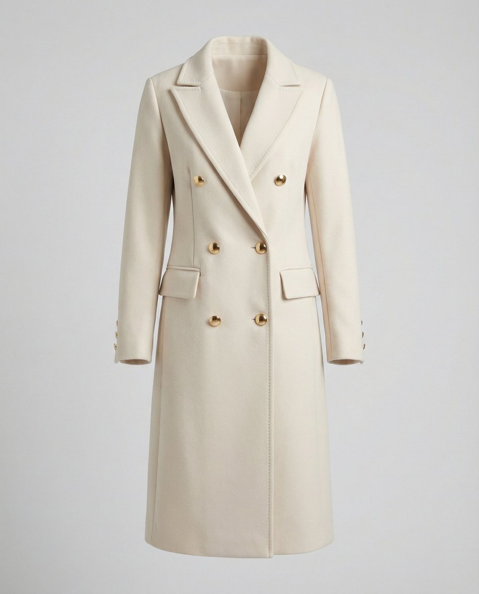 Idony | Double-Breasted Longline Overcoat