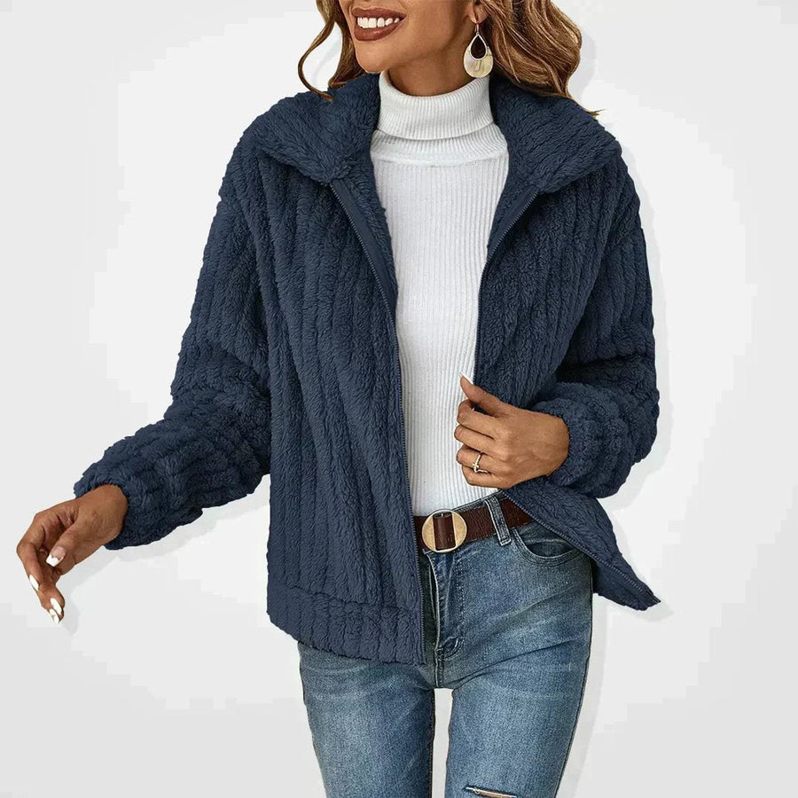 Netta | Cosy Zip-Up Jacket
